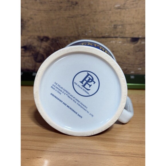 The Polar Express Believe Ticket 3D Train Hot Chocolate Coffee Tea Mug - Unused - Picture 6 of 10